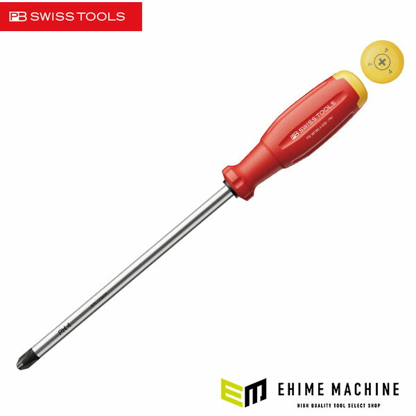 日本正規品 PBスイスツールズ スイスグリップEVO プラスドライバー #4/200mm (38190.4-200)(7610733295708) 新世代 スイスグリップEVO