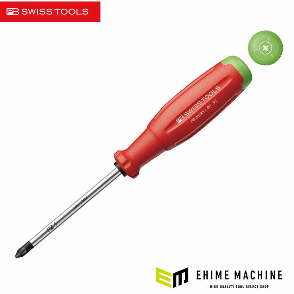 日本正規品 PBスイスツールズ スイスグリップEVO ポジドライバー PZ1/80mm (38192.1-80)(7610733295753) 新世代 スイスグリップEVO