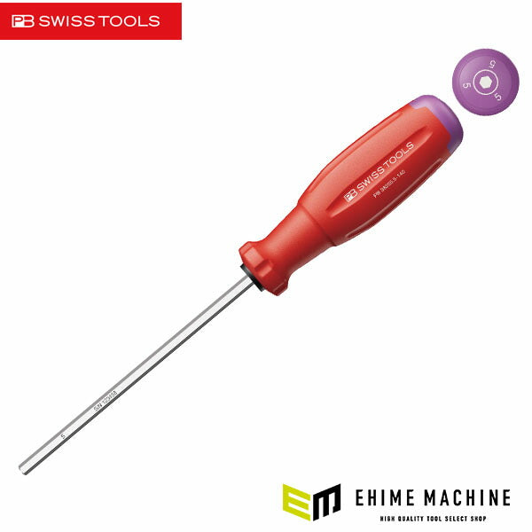 日本正規品 PBスイスツールズ スイスグリップEVO 六角棒ドライバー 5mm (38205.5-140)(7610733296019) 新世代 スイスグリップEVO