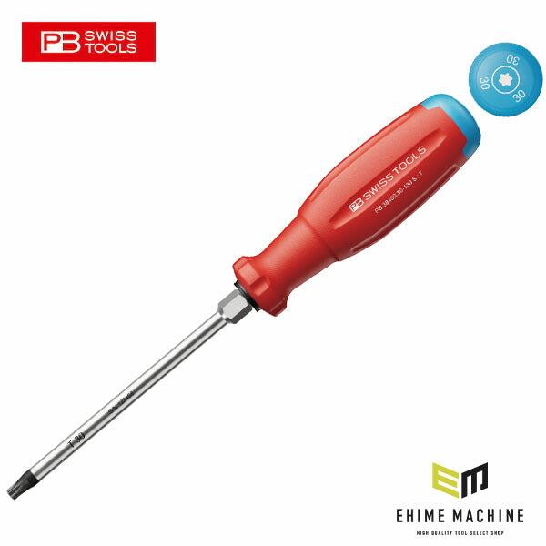 日本正規品 PBスイスツールズ 38400.30-130S スイスグリップEVO ヘクスローブドライバー T30 根元六角 (7610733296255) 新世代 スイスグリップEVO