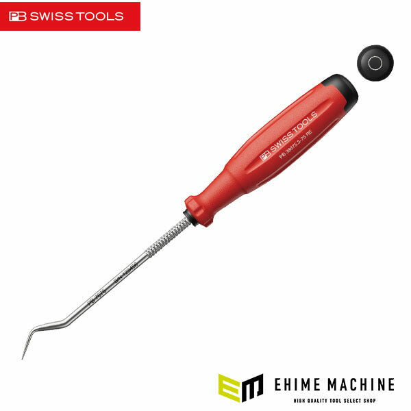 日本正規品 PBスイスツールズ スイスグリップEVO ピックツール ベント 120°先曲がり (38675.3-75RE)(7610733297023) 新世代 スイスグリップEVO