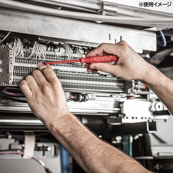 日本正規品 PBスイスツールズ エレクトロ マイナスドライバー 絶縁 (5100.7)(7610733062461) PB SWISS TOOLS