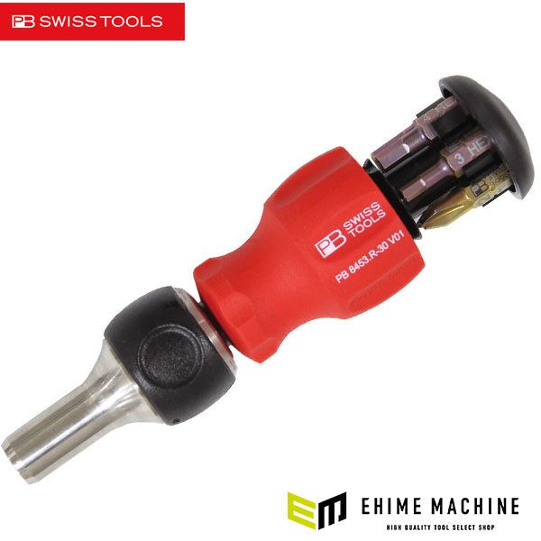 日本正規品 PBスイスツールズ スタービー差替ラチェットドライバ六角セット ビット6本入 (8453.R-30V01) (7610733267743)