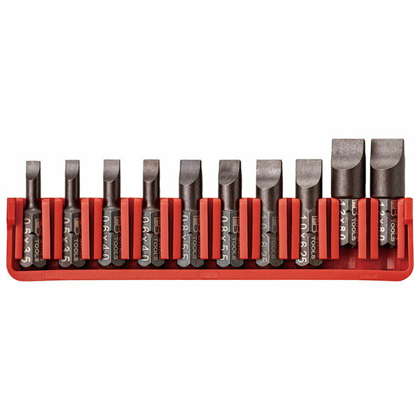 日本正規品 PBスイスツールズ ドライバービット10本組セット ビットホルダー (C6.707CN)(7610733293643)
