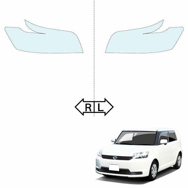 カット済みヘッドライトプロテクションフィルム  トヨタ カローラ ルミオン (H22.1-H28.1) (ZER151N型/ZER152N型/ZER154N型) (PH0118H0905A0SA)