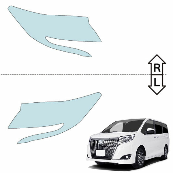 カット済みヘッドライトプロテクションフィルム  トヨタ エスクァイア (H29.7-R3.12) (ZRR80G型/ZRR85G型) (PH0165J1705A0SA)