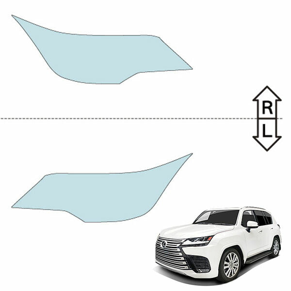 カット済みヘッドライトプロテクションフィルム  レクサス LX (R4.1-) (VJA310W型) (LX600【Base】/LX600【EXECUTIVE】/LX600【OFFROAD】) (PH0205K2205A0SA)