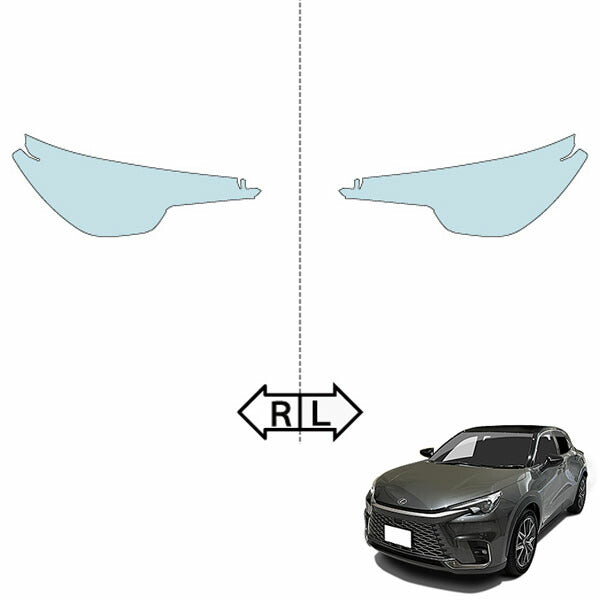 カット済みヘッドライトプロテクションフィルム  レクサス LBX (R5.11-) (MAYH10型/MAYH15型) (Cool/Relax) (PH0232L2305A0SA)