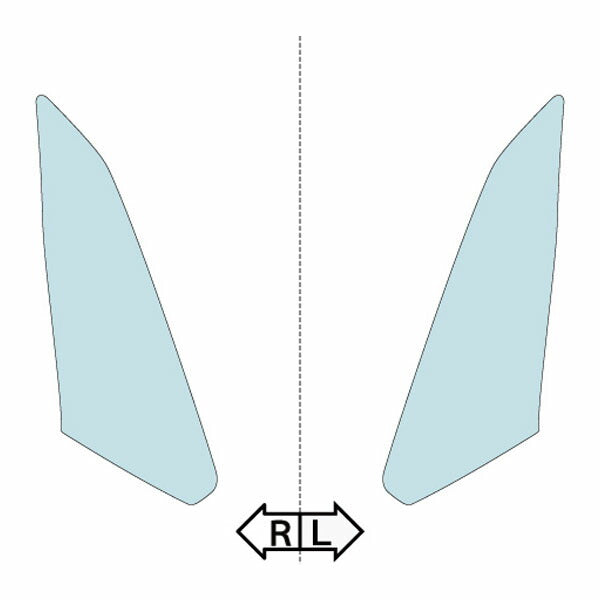 カット済みヘッドライトプロテクションフィルム  日産 GT-R (H19.12-H22.10) (R35型) (BASE/NISMO) (PH0305C0705A0SA)