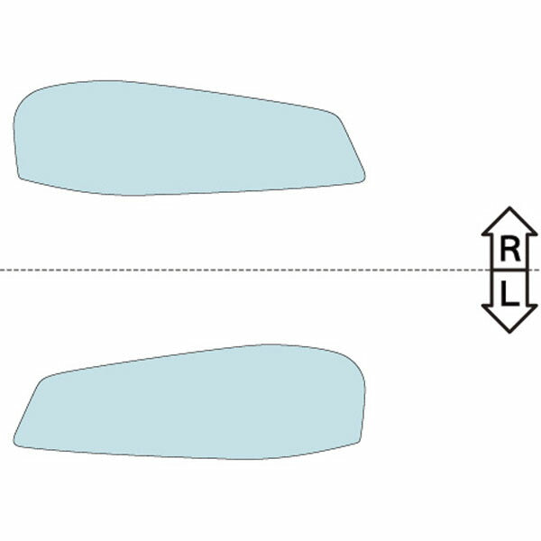 カット済みヘッドライトプロテクションフィルム  日産 スカイライン GT-R (H11.1-H14.8) (R34型) (Base/Vスペック/Mスペック) (PH0305CA905A0SA)