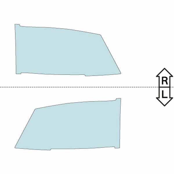 カット済みヘッドライトプロテクションフィルム  日産 キャラバン(NV350) 4ドア スーパーロングボディ (H24.6-H29.6) (CW4E26型/CW8E26型/CS4E26型/KS4E26型) (PH0306X1205A0SA)