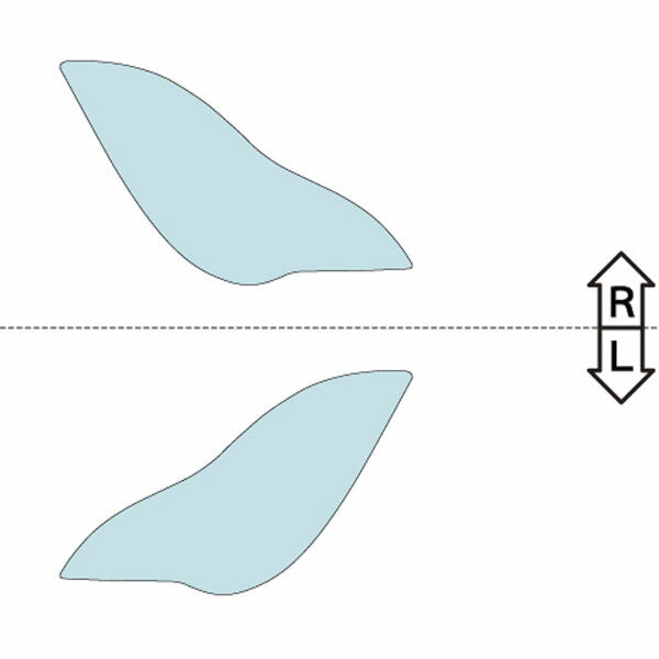 カット済みヘッドライトプロテクションフィルム  日産 スカイラインクロスオーバー (H21.7-H28.6) (J50型/NJ50型) (PH0308K0905A0SA)