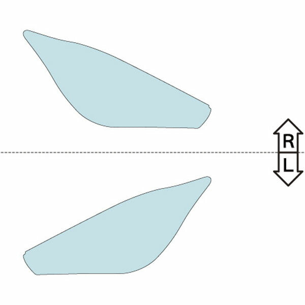 カット済みヘッドライトプロテクションフィルム  日産 スカイライン セダン (R1.9-) (RV37型) (GT/GT Type P/GT Type SP) (PH0311B1905A0SA)