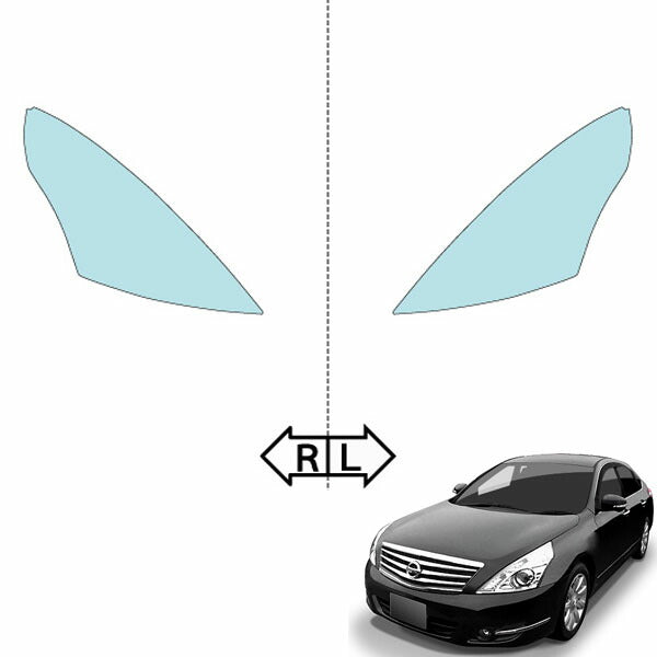 カット済みヘッドライトプロテクションフィルム  日産 ティアナ (H20.12-H26.1) (J32型) (350XV/250VE/XL/XE/XE FOUR/XL FOUR/AXIS) (PH0315B0805A0SA)