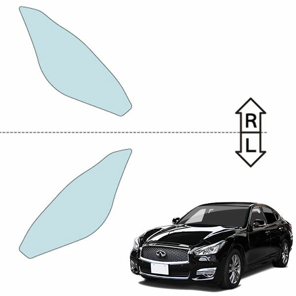 カット済みヘッドライトプロテクションフィルム  日産 フーガ (H27.2-R4.8) (Y51/KY51型/KNY51型) (PH0321B1505A0SA)