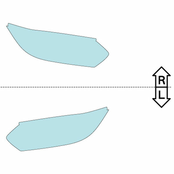 カット済みヘッドライトプロテクションフィルム  三菱 eKスペース (R2.3-R5.4) (B34A型/35A型/B37A型/B38A型) (M/G/T) (PH0504A2005A0SA)