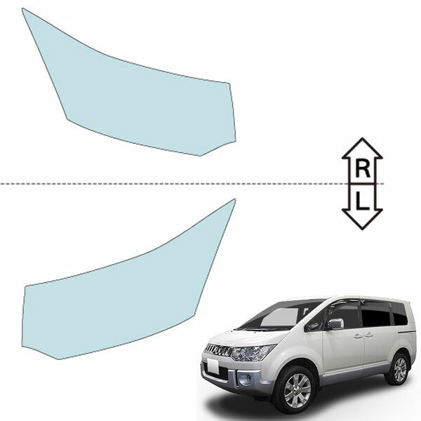 カット済みヘッドライトプロテクションフィルム  三菱 デリカD:5 (ガソリン車) (H31.2-R1.12) (CV2W型/CV5W型) (M リミテッドパッケージ/G リミテッドパッケージ) (PH0511K1905A0SA)