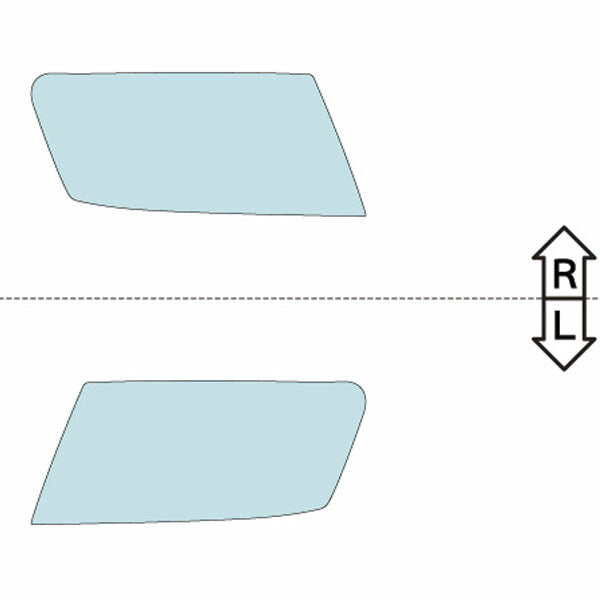 カット済みヘッドライトプロテクションフィルム  三菱 パジェロ (H14.9-H18.9) (V63W型/V68W型/V73W型/V78W型) (PH0513K0205A0SA)