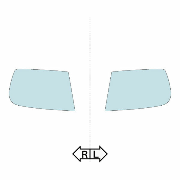 カット済みヘッドライトプロテクションフィルム  三菱 パジェロミニ (H15.9-H17.11) (H53A型/H58A型) (XR/VR/VR-S) (PH0515A0305A0SA)