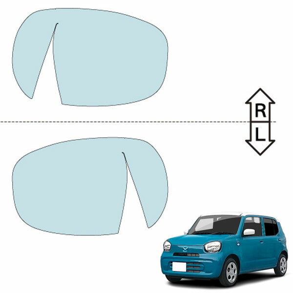 カット済みヘッドライトプロテクションフィルム  マツダ キャロル ハイブリッド (R4.1-) (HB97S型) (HYBRID GX/HYBRID GS) (PH0612L2205A0SA)