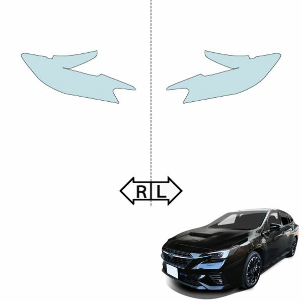 カット済みヘッドライトプロテクションフィルム  スバル Levorg (R2.10-R5.9) (VN5型/VNH型) (PH0720F2005A0SA)