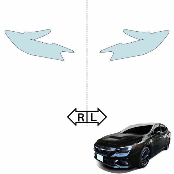 カット済みヘッドライトプロテクションフィルム  スバル Levorg (R5.10-) (VN5型/VNH型) (GT-H EX/【STI】Sport EX/Sport R EX) (PH0720F2305A0SA)