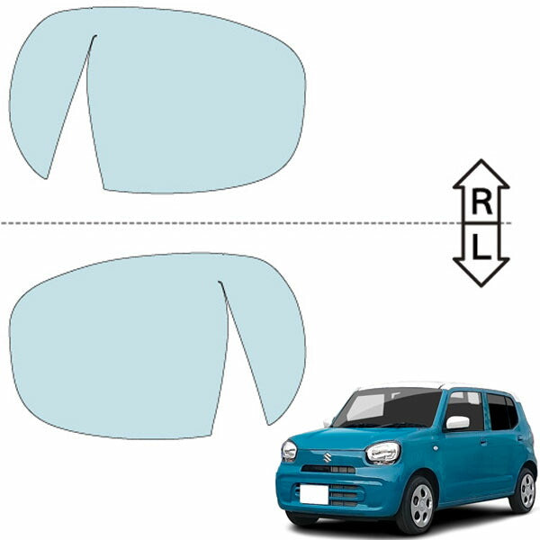 カット済みヘッドライトプロテクションフィルム  スズキ アルト (R3.12-) (HA37S型) (A/L) (PH0801A2105A0SA)
