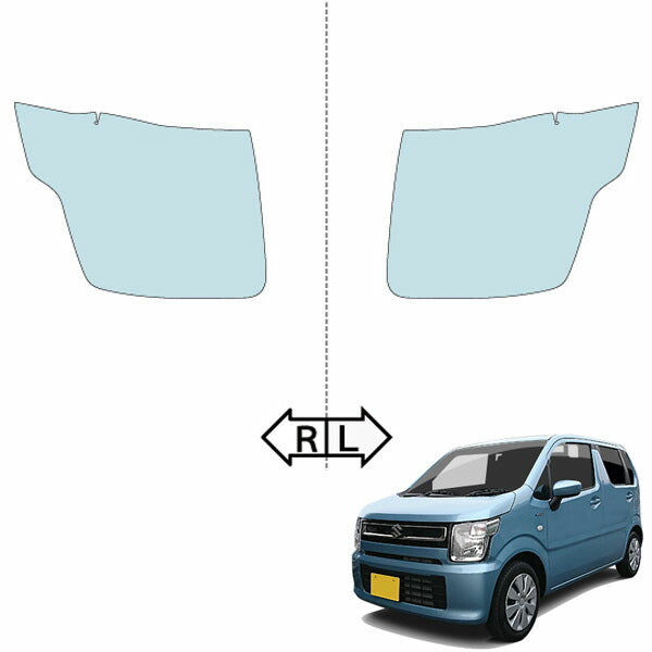 カット済みヘッドライトプロテクションフィルム  スズキ ワゴンR (H29.2-R4.7) (MH35S型/MH85S型/MH55S型) (FA/Hybrid FX) (PH0820A1705A0SA)