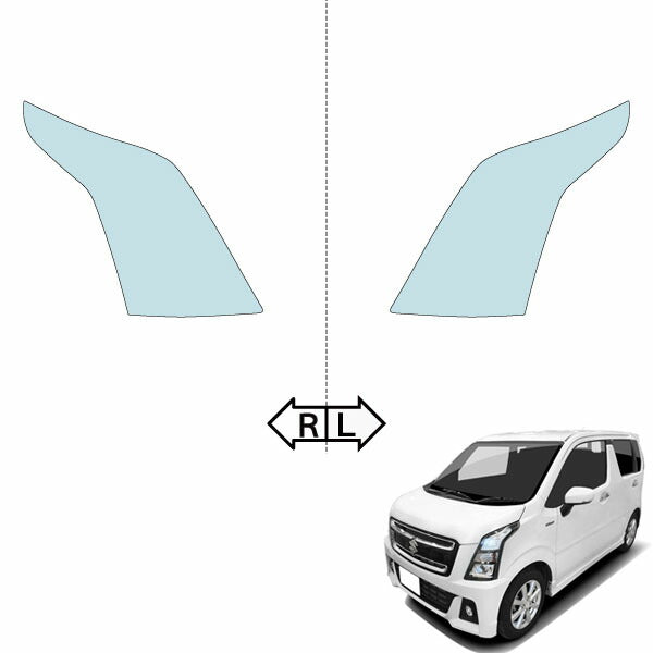 カット済みヘッドライトプロテクションフィルム  スズキ ワゴンR スティングレー (H29.2-R4.7) (MH35S型/MH55S/MH95S型) (PH0820S1705A0SA)