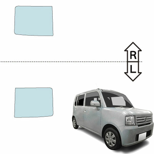 カット済みヘッドライトプロテクションフィルム  ダイハツ ムーヴコンテ (H20.8-H23.5) (L575S/L585S型) (L/Lリミテッド/X/Xリミテッド) (PH0916A0805A0SA)