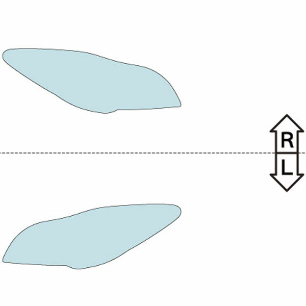 カット済みヘッドライトプロテクションフィルム  BMW 5シリーズ ツーリング (H25.9-H29.9)   (PH3005F1305A0SA)