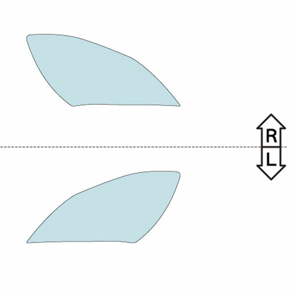 カット済みヘッドライトプロテクションフィルム  BMW 6シリーズ グランクーペ (H24.6-H27.6) (F06(6A30型/6B44型)) (PH3006D1205A0SA)