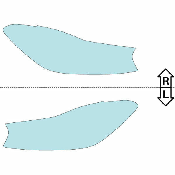 カット済みヘッドライトプロテクションフィルム  BMW 6シリーズ グランツーリスモ (H29.10-R3.3) (G32(JX20S型/JX20型)) (PH3006S1705A0SA)