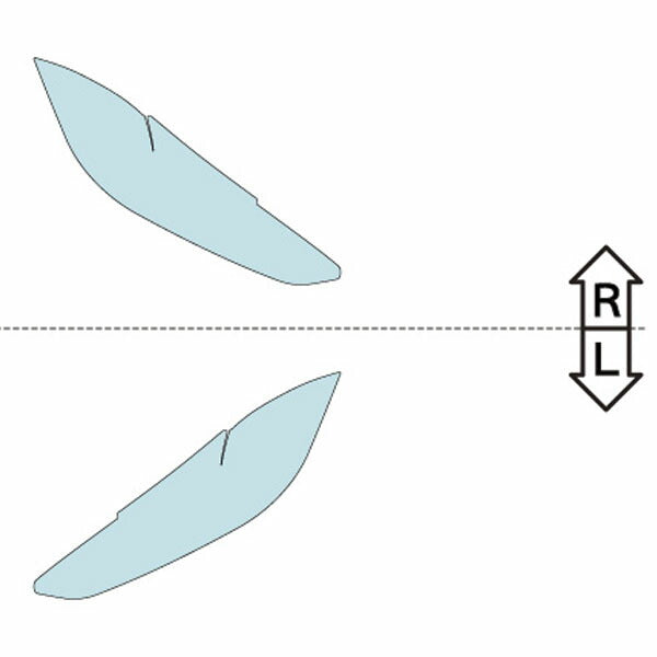カット済みヘッドライトプロテクションフィルム  BMW M3 セダン (R3.1-) (G80型(32AY30)) (コンペティション) (PH3013B2105A0SA)