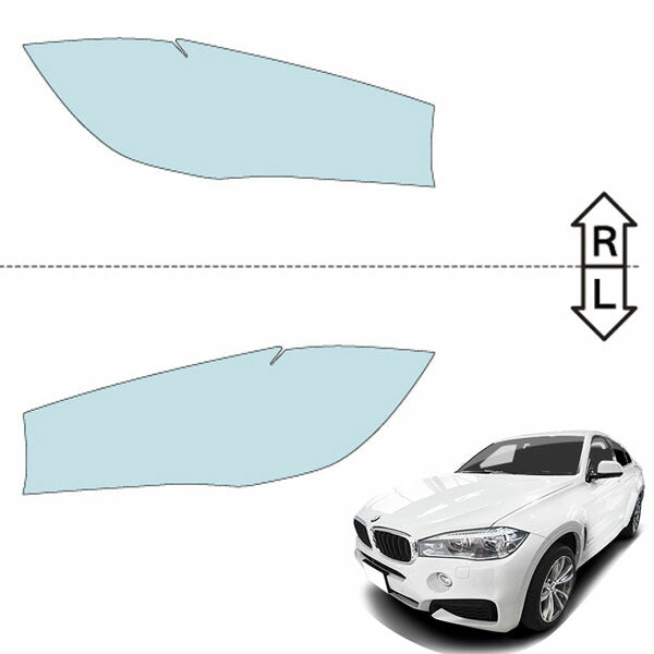 カット済みヘッドライトプロテクションフィルム  BMW X6 (H28.3-R1.9) (KU30型／KU44型) (M Sport) (PH3036K1605A0SA)