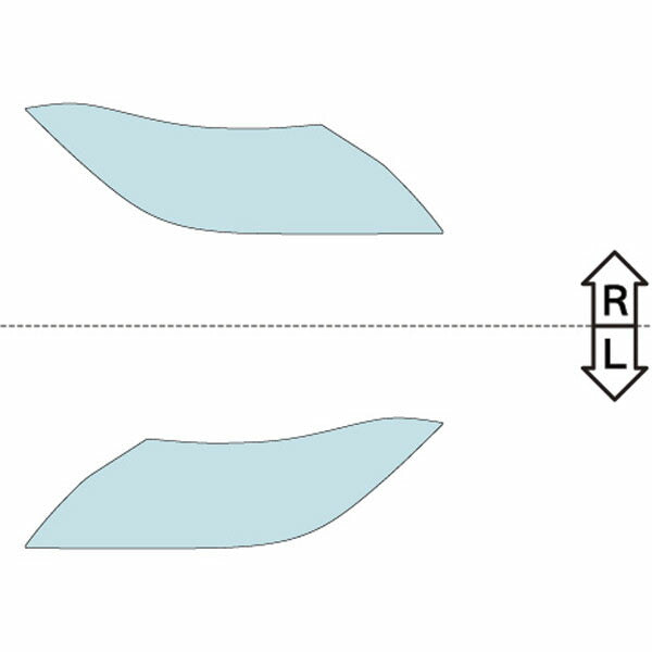 カット済みヘッドライトプロテクションフィルム  BMW Z4 ハードトップ (H21.5-H25.3) (E89(LL20型/LM25型/LM30型)／E89(LM35型)) (PH3040U0905A0SA)
