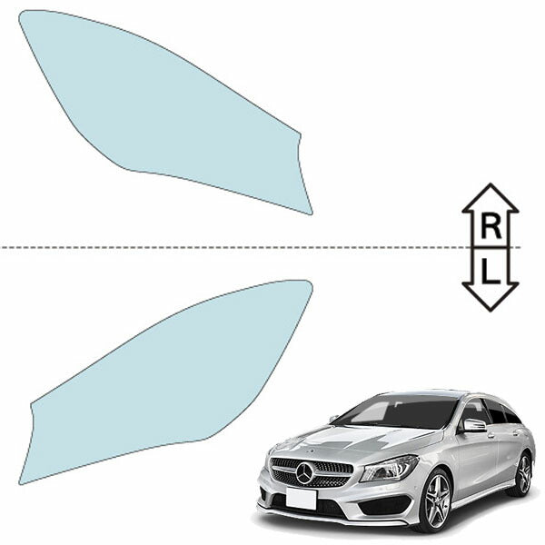 カット済みヘッドライトプロテクションフィルム  メルセデスベンツ CLA シューティングブレーク (H27.6-H28.7) (PH3105F1505A0SA)