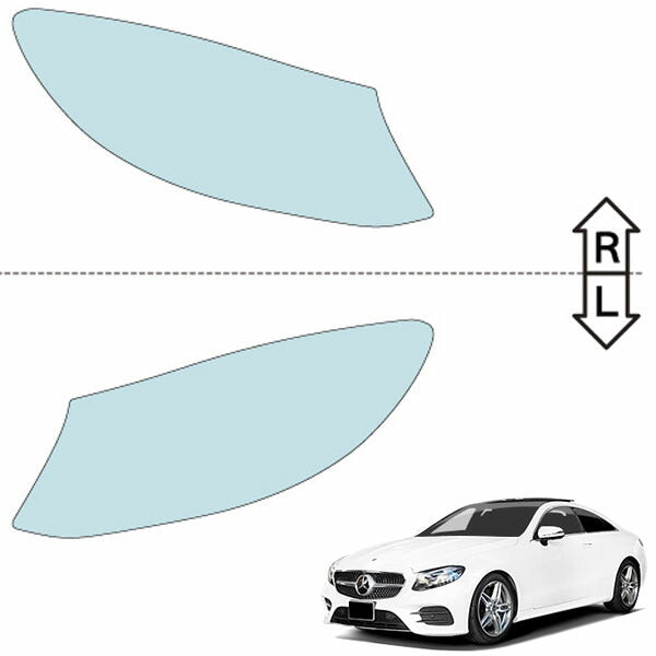 カット済みヘッドライトプロテクションフィルム  メルセデスベンツ Eクラス クーペ (H29.5-R2.9) (PH3108C1705B0SA)