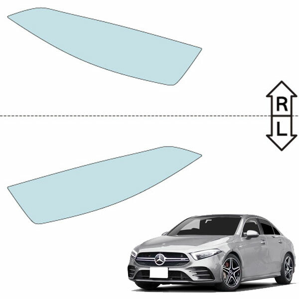 カット済みヘッドライトプロテクションフィルム  メルセデスベンツ AMG Aクラス セダン (R1.10-R5.3) (177151M型) (A35 4MATIC Sedan) (PH3111B1905A0SA)