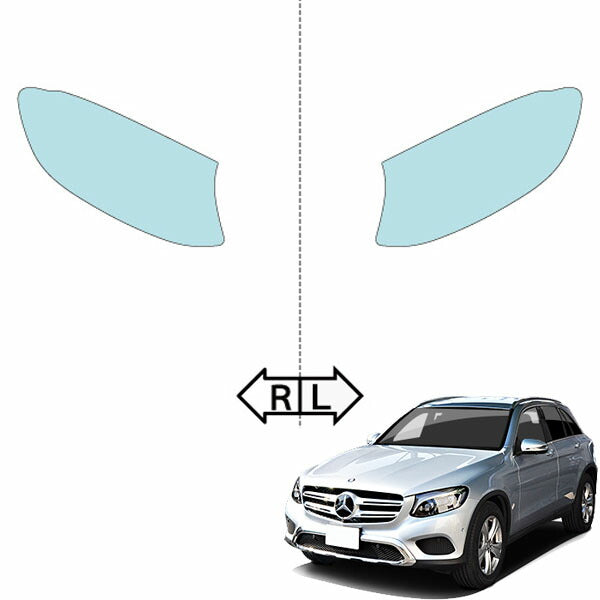 カット済みヘッドライトプロテクションフィルム  メルセデスベンツ GLC SUV (H28.2-R1.9) (PH3133K1605A0SA)