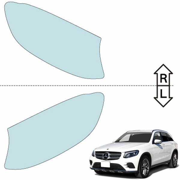 カット済みヘッドライトプロテクションフィルム  メルセデスベンツ AMG GLC SUV (H28.9-R1.9) (253964型) (GLC43) (PH3143K1605A0SA)