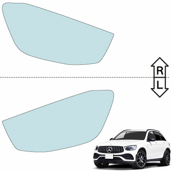 カット済みヘッドライトプロテクションフィルム  メルセデスベンツ AMG GLC SUV (R1.10-R5.3) (X253型(253964)／X253型(253988/253989)) (PH3143K1905A0SA)