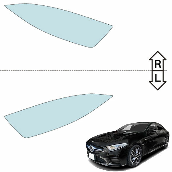 カット済みヘッドライトプロテクションフィルム  メルセデスベンツ AMG CLS クーペ (H30.9-R3.8) (257361型) (CLS53) (PH3178D1805A0SA)