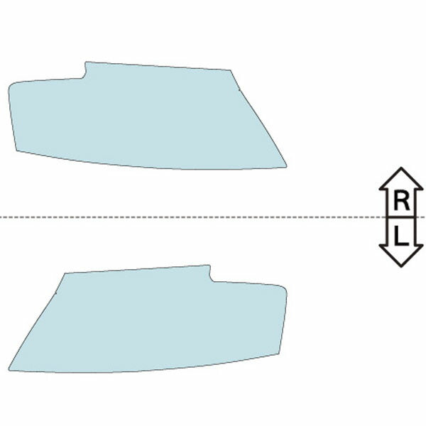 カット済みヘッドライトプロテクションフィルム  アウディ A3 スポーツバック (H20.9-H25.8) (8PCAX型／8PCDA型／8PCCZF型) (PH3203H0805A0SA)