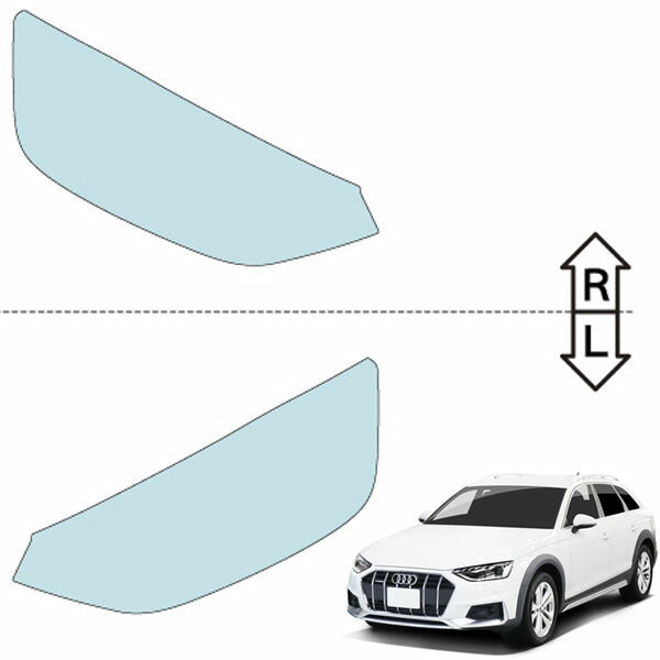 カット済みヘッドライトプロテクションフィルム  アウディ A4 オールロード クワトロ (R2.10-) (8WDDWA型) (Base) (PH3204K2005A0SA)