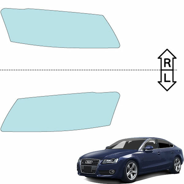 カット済みヘッドライトプロテクションフィルム  アウディ A5 スポーツバック (H22.1-H23.12) (8TCDNL型) (Base／S-line Package) (PH3205D1005A0SA)