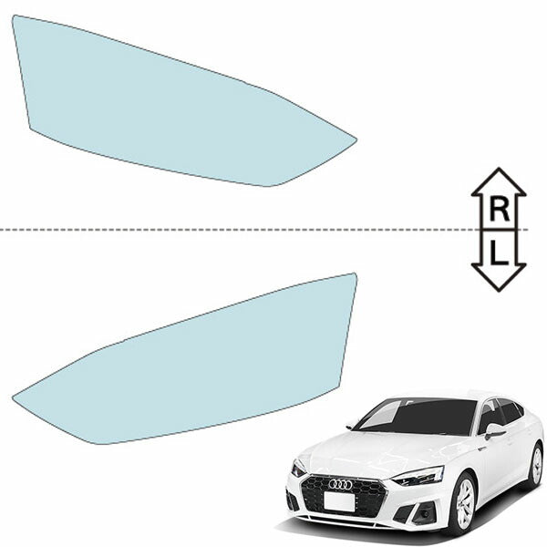 カット済みヘッドライトプロテクションフィルム  アウディ A5 スポーツバック (R3.1-R7.1) (PH3205D2105A0SA)
