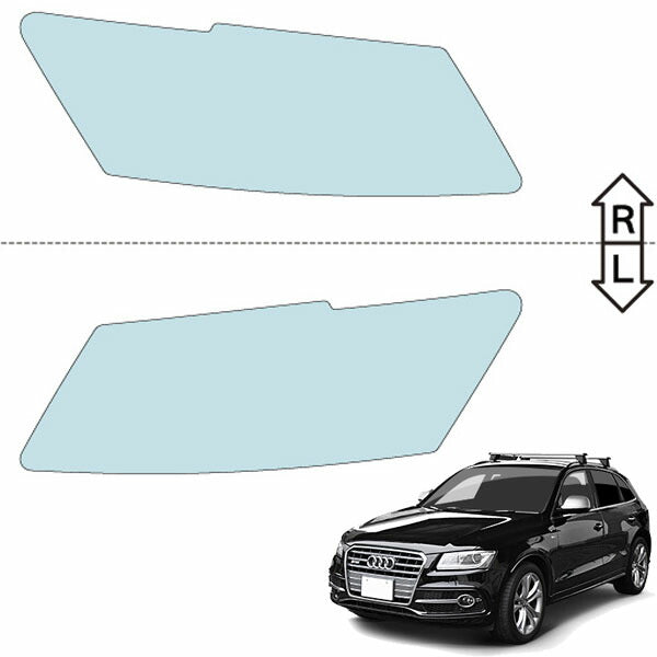 カット済みヘッドライトプロテクションフィルム  アウディ SQ5 (H25.10-H29.9) (8RCTXF型) (Base) (PH3219K1305A0SA)