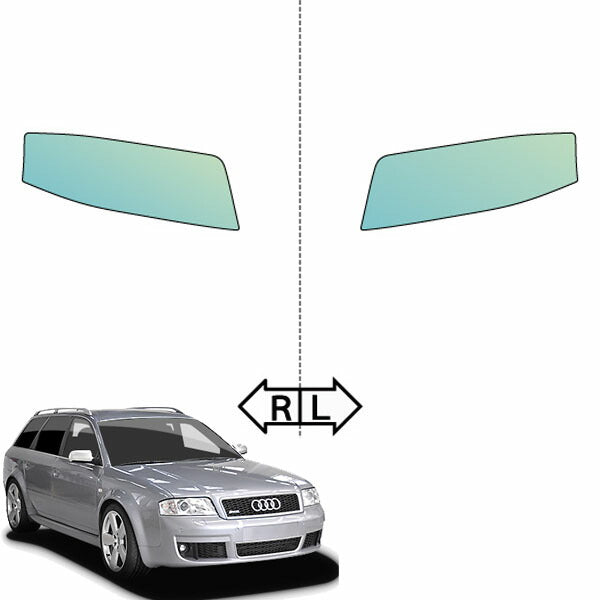 カット済みヘッドライトプロテクションフィルム  アウディ RS6 アバント (H15.2-H16.8) (4BBCYF型) (Base) (PH3226F0305A0SA)