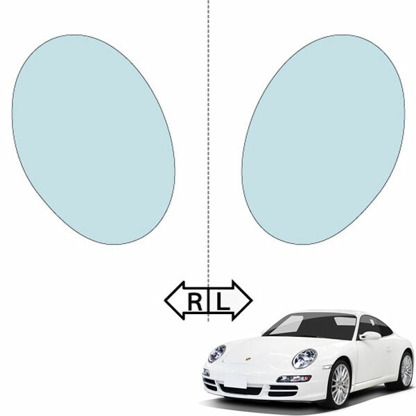 カット済みヘッドライトプロテクションフィルム  ポルシェ 911 (H16.8-H20.6【997前期】) (997型前期) (カレラ/カレラ S/カレラ 4/カレラ 4S) (PH3403C0405A0SA)